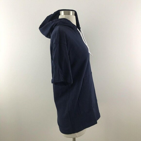 American Apparel NWOT Hoodie Size XS Navy Blue Sho - Picture 6 of 9